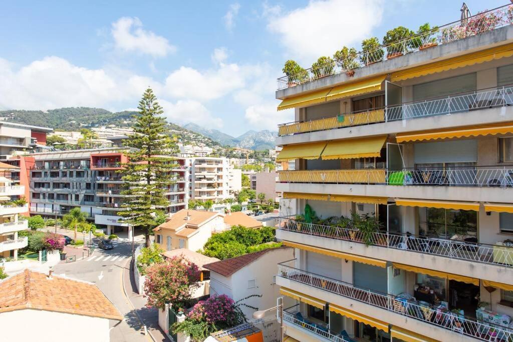 La Perle 2 P Terrasse Vue Mer 1Min Plage Clim Roquebrune-Cap-Martin Exterior photo